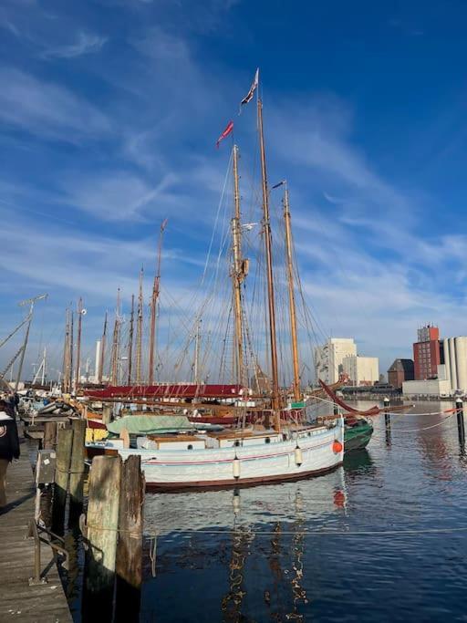 Moderne Lejlighed Ved Flensborg Havn Exteriér fotografie